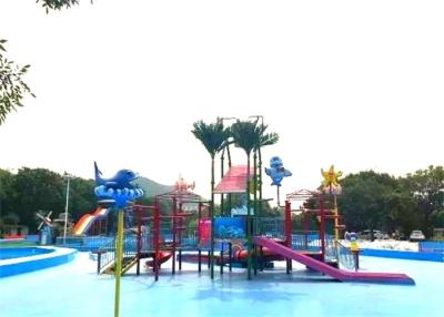 China Children Water Pool Playground Equipment For Splash Park Anti - UV for sale