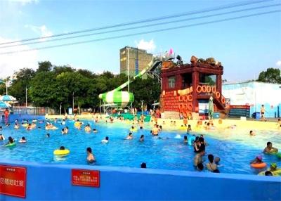 China 1000 People/1000m2 1.2M High Water Park Wave Pool For Adults for sale