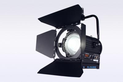 Chine Le studio de TV allume la couleur de Bi d'éclairage d'étape de 200W LED Fresnel haut TLCI/CRI avec le contrôle de DMX à vendre
