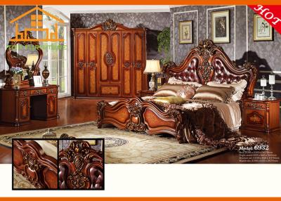 China luxury cheap price elegant wood classic vintage 2016 new design antique roman style bedroom furniture sets for sale