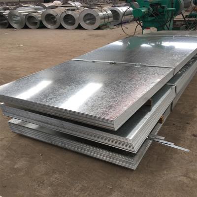 China Z80 Galvanized Steel Sheet A36 Plate 1500mm Big Spangle for sale