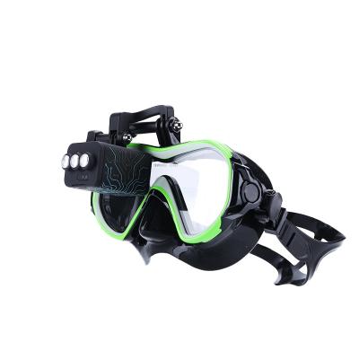 China HUD Scuba Diving Mask With Depth Direction Time Data Monitoring for sale