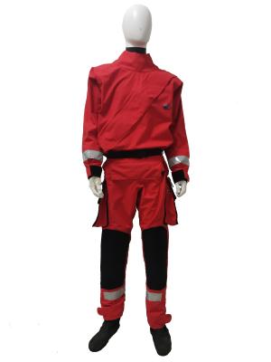 China ZTDIVE Three Lays Water Rescue Dry Suit Wear Resistant With Waterproof Zipper for sale