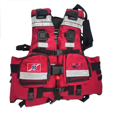 China Foam Multifunctional Rescue Life Jacket , Waterproof Swift Water Rescue Life Vest for sale