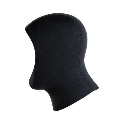 China Nonslip Durable Neoprene Diving Hood , Ultra Elastic Scuba Head Cover for sale