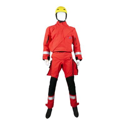 China Ergonomic Design Rescue Dry Suit Durable With Reflective Tape for sale