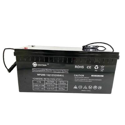 China Rechargeable Lead Acid Storage Battery Deep Cycle Solar Storage Gel Battery for sale