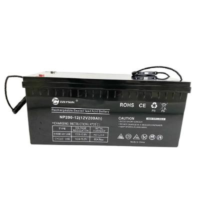 China Rechargeable Lead Acid Storage Battery Deep Cycle Solar Energy Batteries for sale