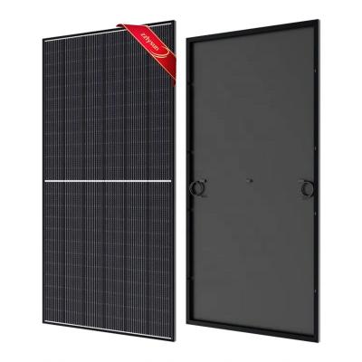 China Electric Renewable Energy Solar Panel Half Cell Monocrystalline Bifacial Panel for sale