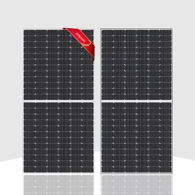 China Half Cell Solar Power Panel Monocrystalline Bifacial Solar Array Module for sale