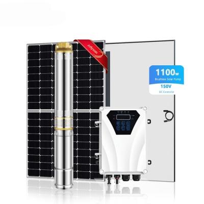China Stainless Steel Solar Pumpfor Agriculture Deep Well Pumping System for sale