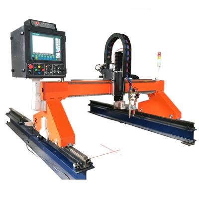 China Orange CNC Plasma Gantry Plasma Cutting Machine 300A 400A for sale