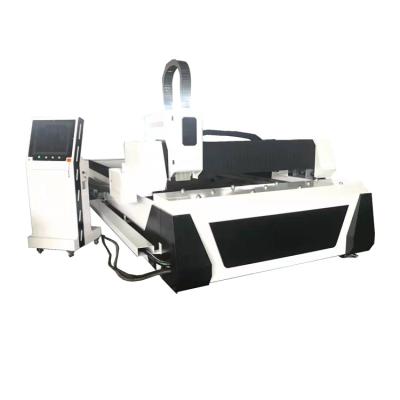 China Black 380V 1500W Fiber Laser Cutting Machine For Metal Sheet for sale