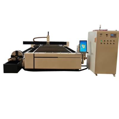 China 6000mm Metal Tube Laser Cutting Machine SNR CNC Laser Cutter for sale