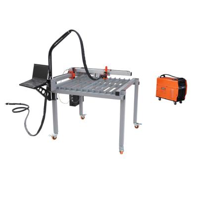 China 1200mm Small CNC Plasma Cutter Carbon Steel Small Plasma Cutting Table for sale