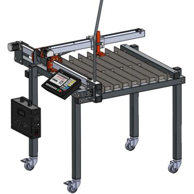 China 1200mm Small CNC Plasma Cutter Starfire SF2100 Portable Plasma Cutting Table for sale