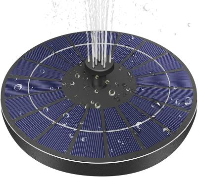 China Pond Fish Tank Solar Water Fountain Filter The Water 3W Solar Panel for sale