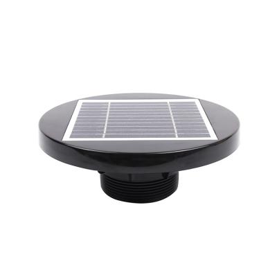 China Inline Exhaust Solar Fan / Fresh Air Ventilation Fan For Portable Toilet for sale