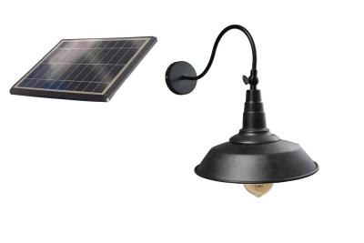China 4W Outdoor Solar Powered Gooseneck Barn Light IP44 2700K - 3100K for sale