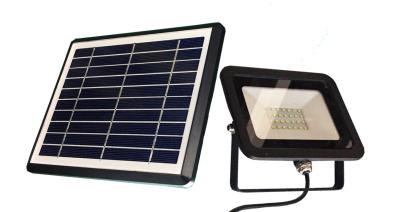 China 10W Solar Powered Exterior Wall Lights Warm White 3000K Ground Stake Solar Lights for sale