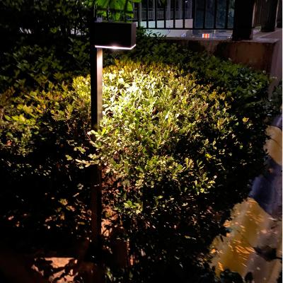 China No Cable LED Bollard Garden Lights DC 5V Solar Powered Pathway Lights for sale