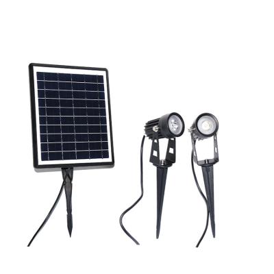 China Aluminum Solar Powered Garden Spotlights Low Voltage 5W IP65 Waterproof for sale