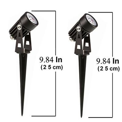 China Waterdicht de Schijnwerpers Laag Voltage 5W IP65 van de aluminium Zonne Aangedreven Tuin Te koop