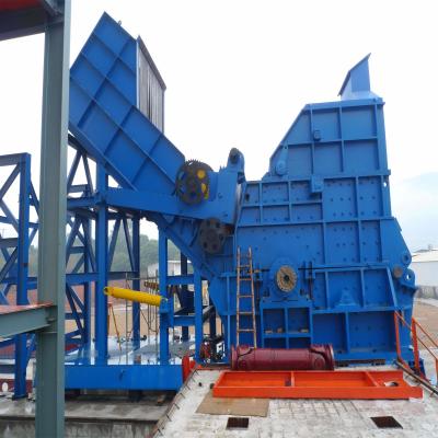 China Largura de entrada 1200 mm triturador de sucata PSX-450 máquina de trituração de sucata de ferro à venda