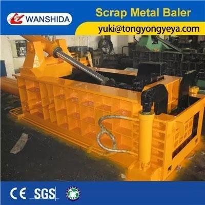 China Three Ram Hydraulic Metal Baler Machine 30kW For Non Ferrous Metals for sale
