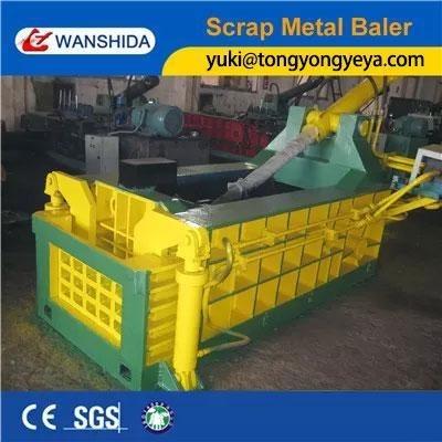 China 25MPa Hydraulic Metal Baler Machine Height 160 Tons Scrap Metal Baling Press for sale