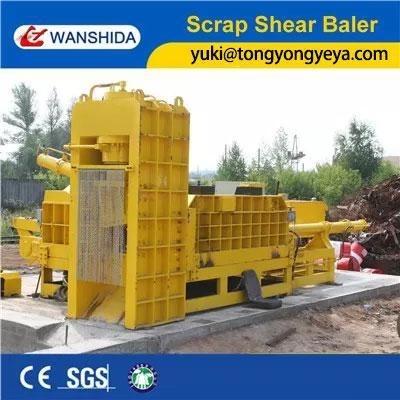 China Y83Q-4000G Shear Balenpers Motor 74kW Schroot Recycling Machine Te koop