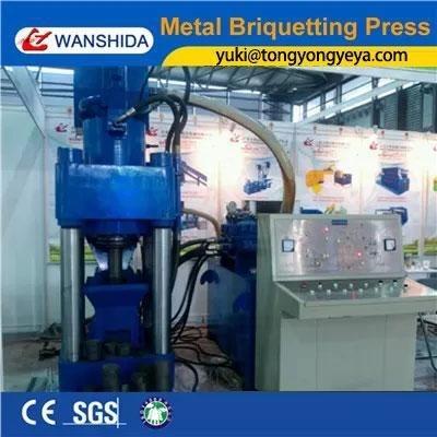 China 315 Ton Metal Briquetting Press 25MPa Hydraulic Briquette Press Machine for sale