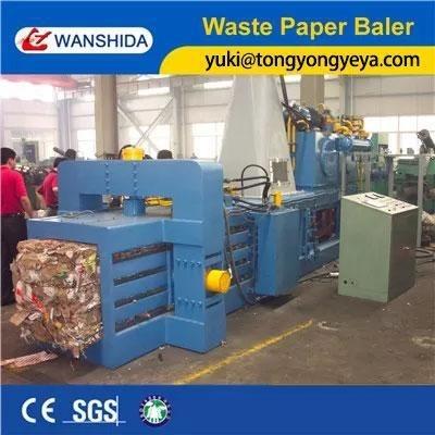 中国 8.5 トンの OCC のための横の梱包機機械 1 セットの不用なボール紙の梱包機 販売のため