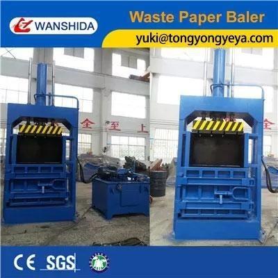 China Height 3100mm Vertical Baler Machine Cardboard For Scrap Metal for sale