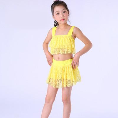 China Three Pieces Summer Cute Girls  Swimsuit for sale