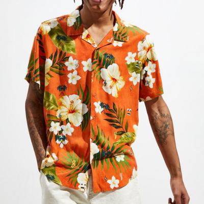 China 2019 New Fashion Short Sleeve Printed Shirts for Men for sale