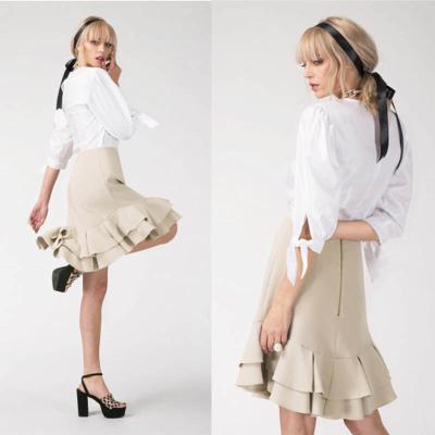 China Girl Knee Length Mini Skirts for sale