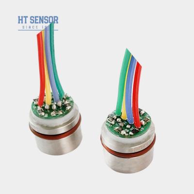 China 15mm Silicon Mini Pressure Sensor 10VDC Stainless Steel Piezoresistive Pressure Sensor for sale