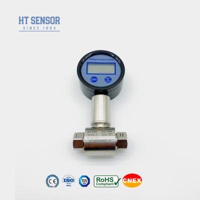 China Medidores de pressão de aço inoxidável a gás Diafragma Medidores de pressão LCD Diferencial à venda