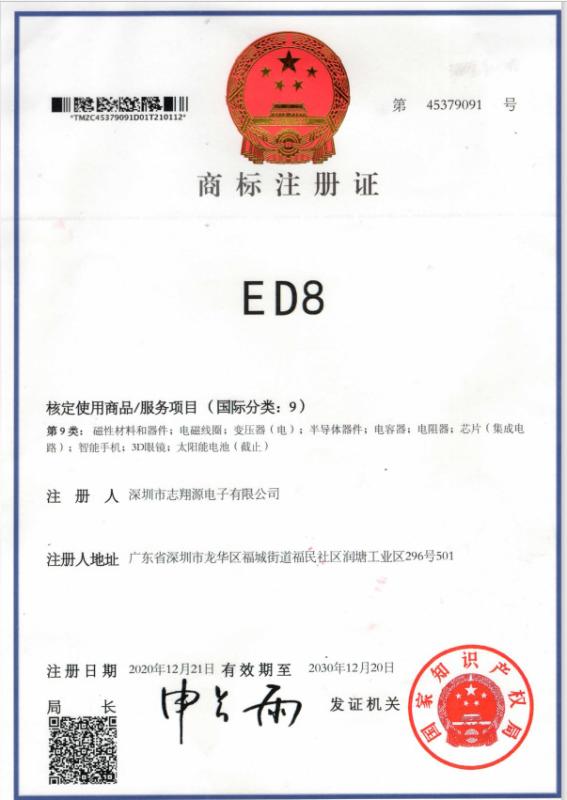 Trademarks - Shenzhen Zhixiangyuan Electronics Co., Ltd.