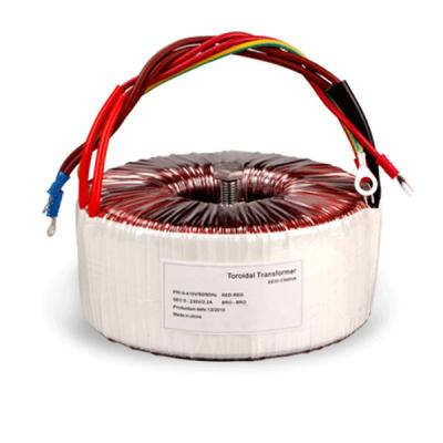 China Audio Amplifiers Power Toroidal Transformer 50W 50/60hz 5-0-5V 5A for sale