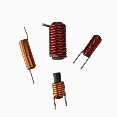 China Inductor hueco Amplificador de potencia de audio personalizado de 5UH inductor coli de tres capas horizontal QZ inductor de heridas de cable de cobre en venta