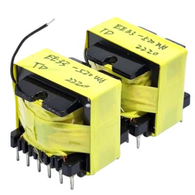 China EE33 520UH High Frequency Transformer Horizontal Mini Electric Series 12v Transformer for sale