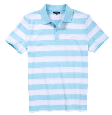 中国 メンズ ゴルフ不足分の袖のしまのある綿のポロ シャツのプルオーバーのパーカーのスエットシャツ 販売のため