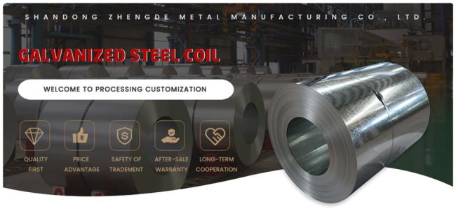 Factory Direct Selling Dx51d SGCC 0.2 0.25 0.26 0.28 0.3 0.35 0.4 0.5mm 1000mm 1200mm 1250mm Hot Dipped Cold Rolled Galvanized Steel Coil Gi for Construction