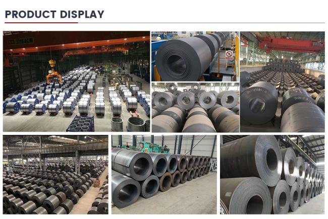 Factory Direct Q235 Q345 Q355 Ss400 S23jr S355jr A36 Hot Rolled Steel Coil 5mm 6mm 8mm 1219mm 1250mm 1500mm Low Carbon Steel Coil for Container/Ship Plate