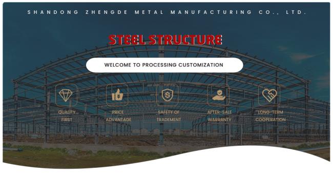 Metal Building Metal Steel Structure Building Frame Warehouses Workshop Plant Factory House Garage Metal Building