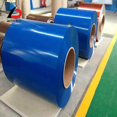 China Ral Color PPGI Steel Coil PE SMP PVDF Metal Color Coated Coils à venda