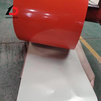 China Pre-pintado PPGI bobina de aço descolagem 0,5 mm PVDF / HDP / SMP / PE / PU à venda