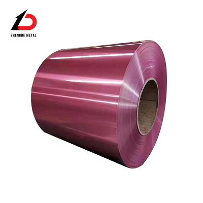 China Ral PPGI Prepainted Cold Rolled Steel Coil CGCC 15 Microns Slit Edge for sale